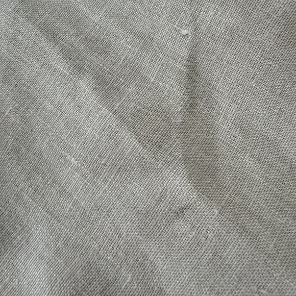 MATE the label linen long sleeve jumpsuit in natural size medium - Picture 8 of 15